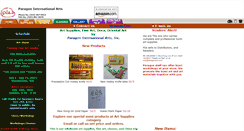 Desktop Screenshot of paragonart.com